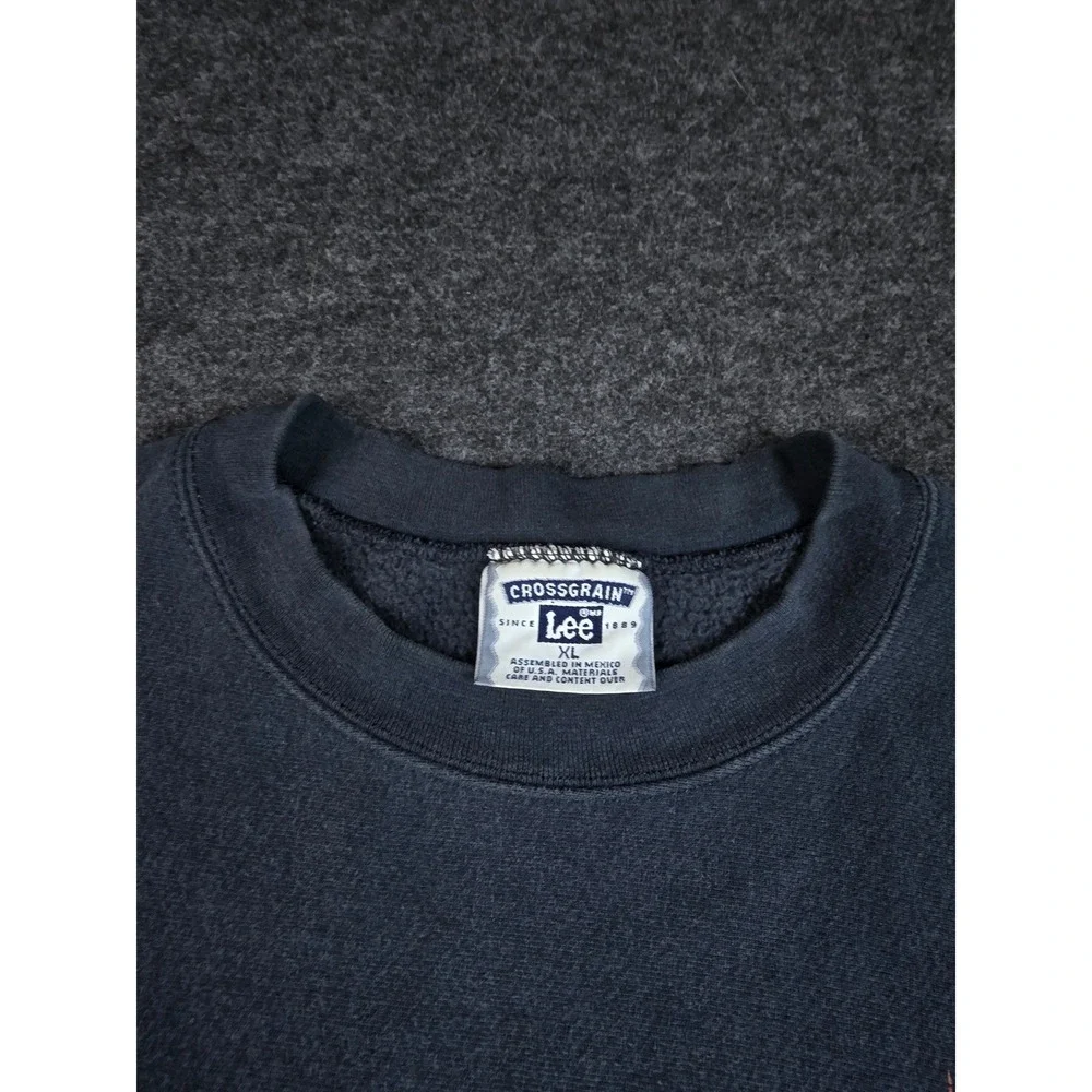 Vtg Crossgrain Lee Men's Black Inner-City Games Sweatshirt USA Made Size XL